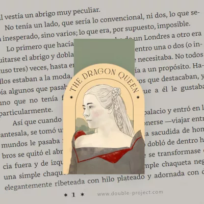 Marcapáginas Magnético The dragon Queen