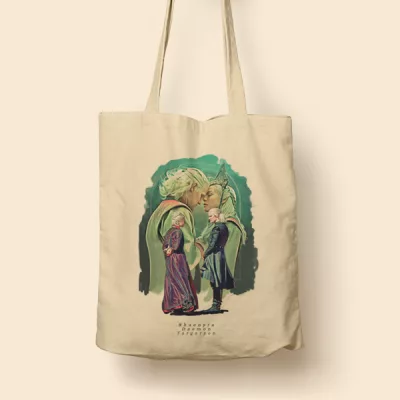 Tote bag de Algodón Rhaenyra & Daemon