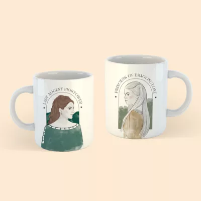 Pack Tazas Rhaenyra & Alicent