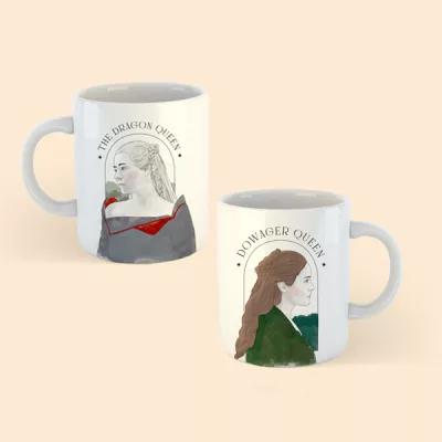 Pack Tazas Rhaenyra & Alicent