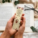 Marcapáginas de madera little creature