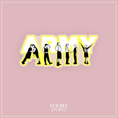Pin acrílico Army
