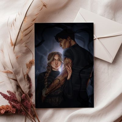 Lámina Violet & Xaden