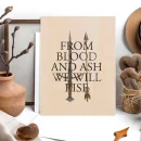 Lámina Madera From blood and ash