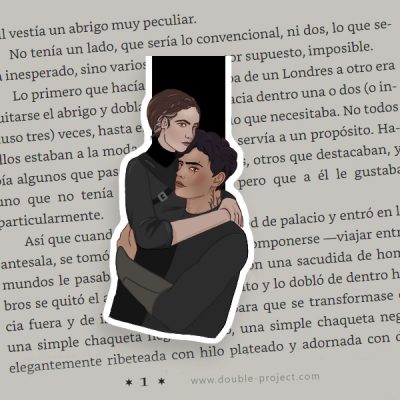 Marcapáginas Magnético Violet & Xaden