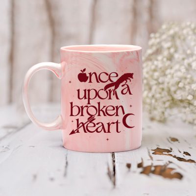 Taza efecto marmol Once upon