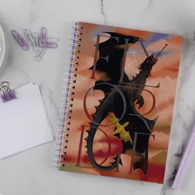 Libreta espiral Fly or die