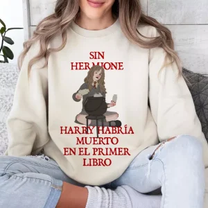 Sudadera sin hermione harry habría muerto en el primer libro
