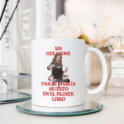 Taza sin Hermione Harry habría muerto en el primer libro