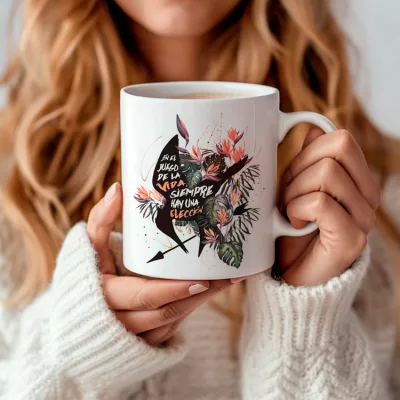 Taza En el juego de la vida