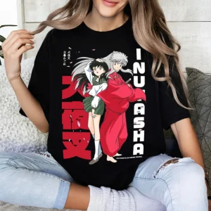Camiseta algodón Inuyasha and Kagome