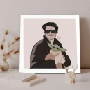 Lámina Pedro & Grogu