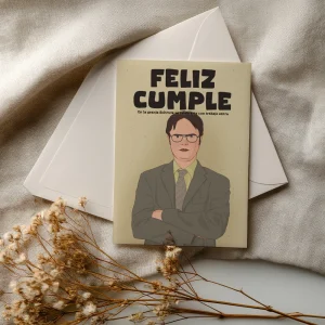 Tarjeta de Cumpleaños Dwight