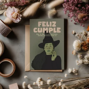 Tarjeta de Cumpleaños Elphaba
